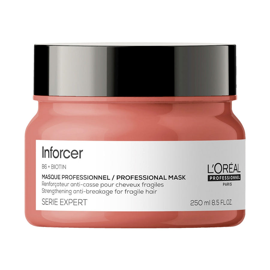 L'Oreal Inforcer Professional Mask provides strengthening anti-breakage for fragile hair.