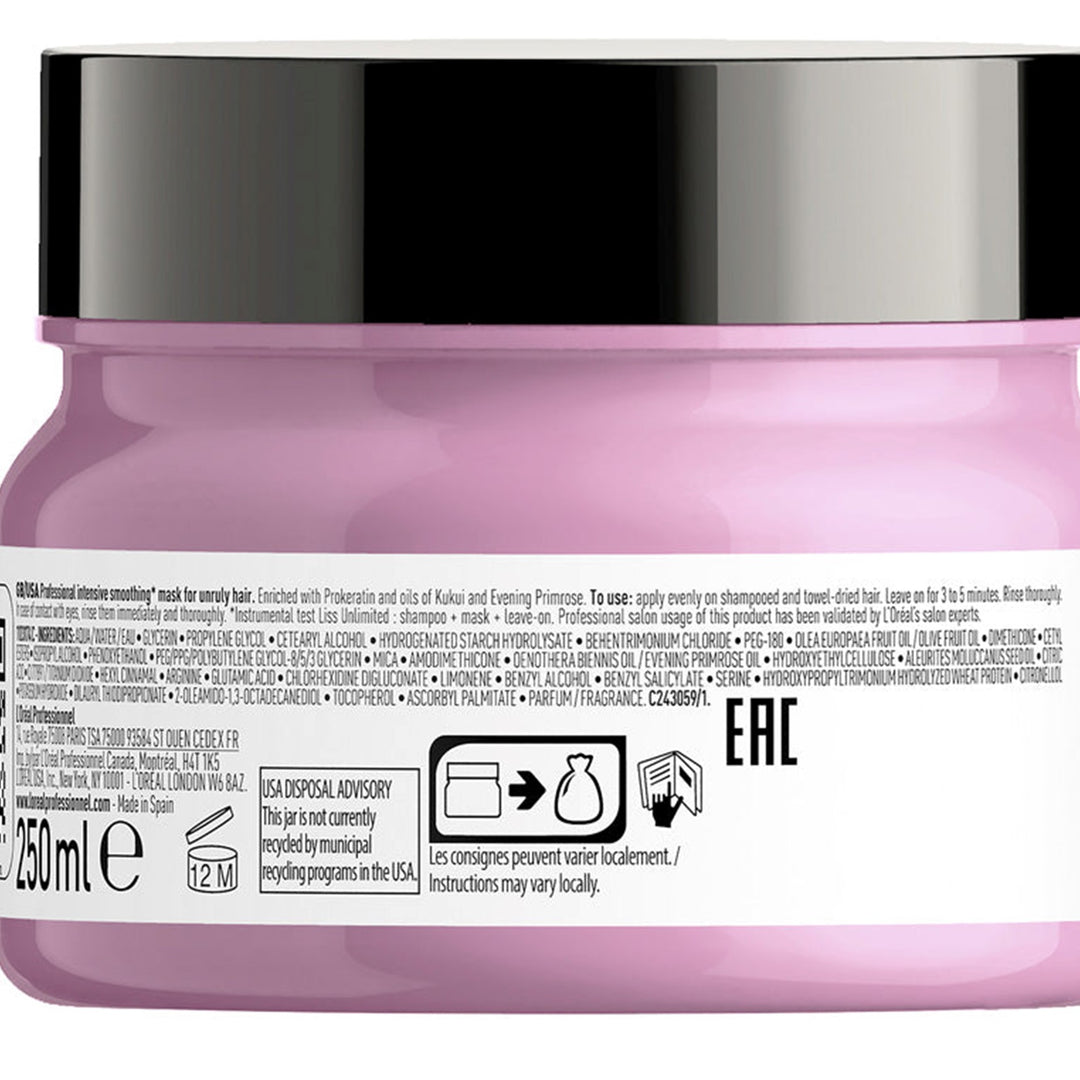 L'Oreal Liss Unlimited Profressional Mask 250ml