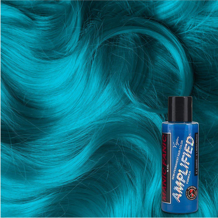 Manic Panic Atomic Turquoise Amplified Semi-Permanent Hair Colour 118ml