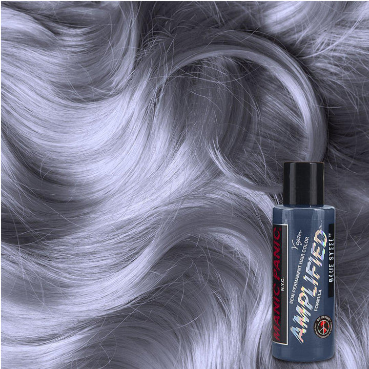 Manic Panic Blue Steel Amplified Semi-Permanent Hair Colour 118ml