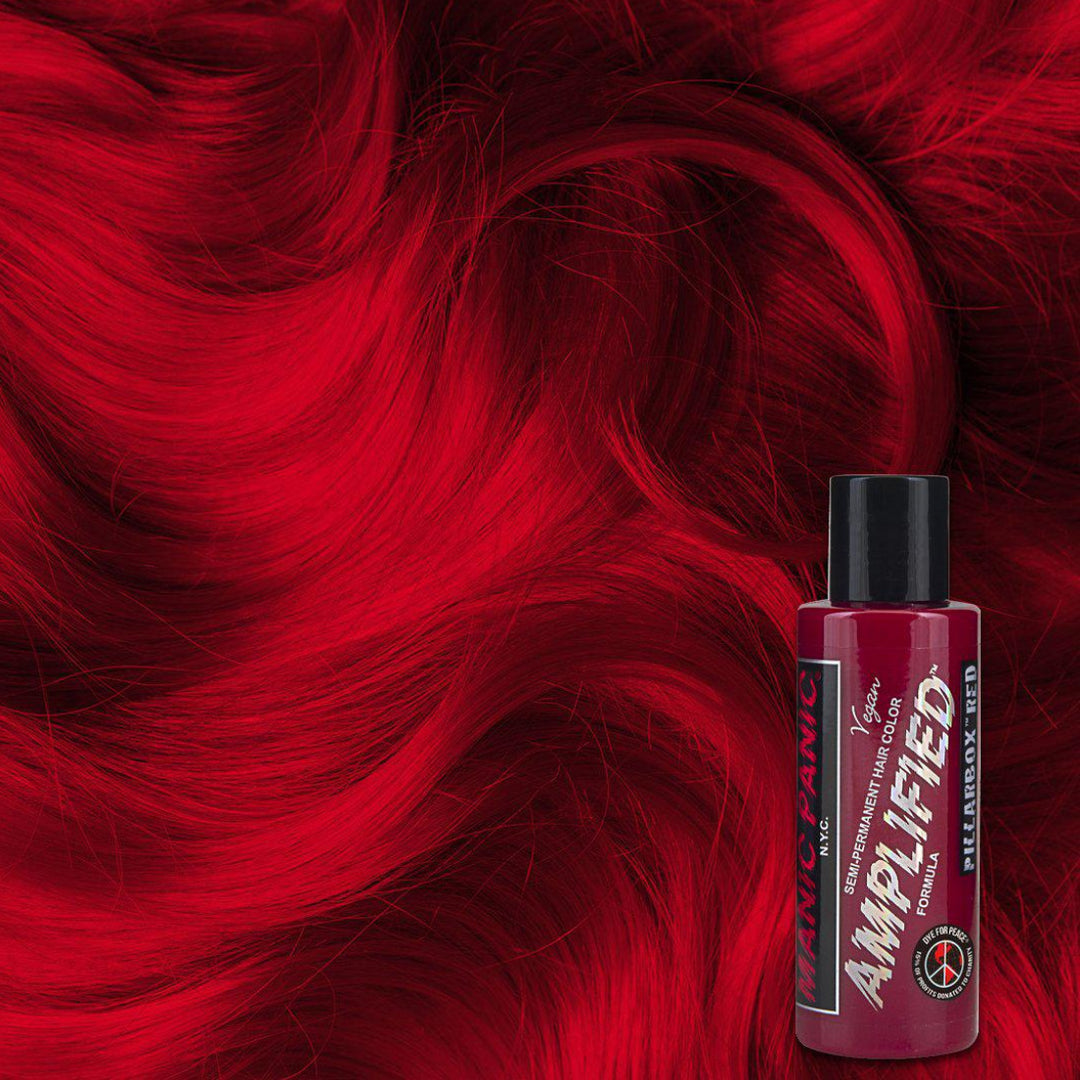Manic Panic Pillarbox Red Amplified Semi-Permanent Hair Colour 118ml