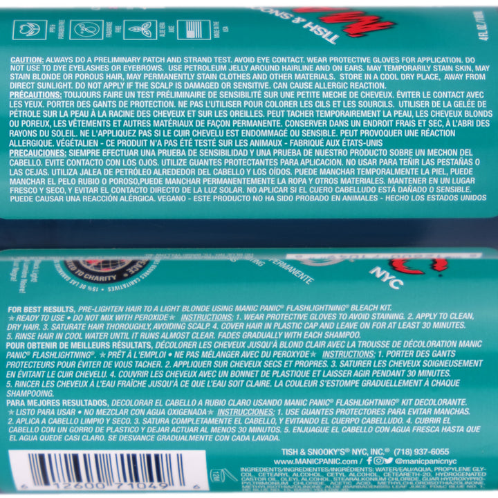 Manic Panic Sirens Song Amplified Semi-Permanent Hair Colour 118ml