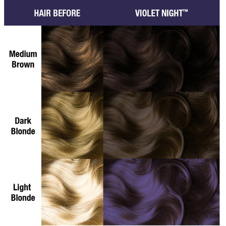 Manic Panic Violet Night Amplified Semi-Permanent Hair Colour 118ml