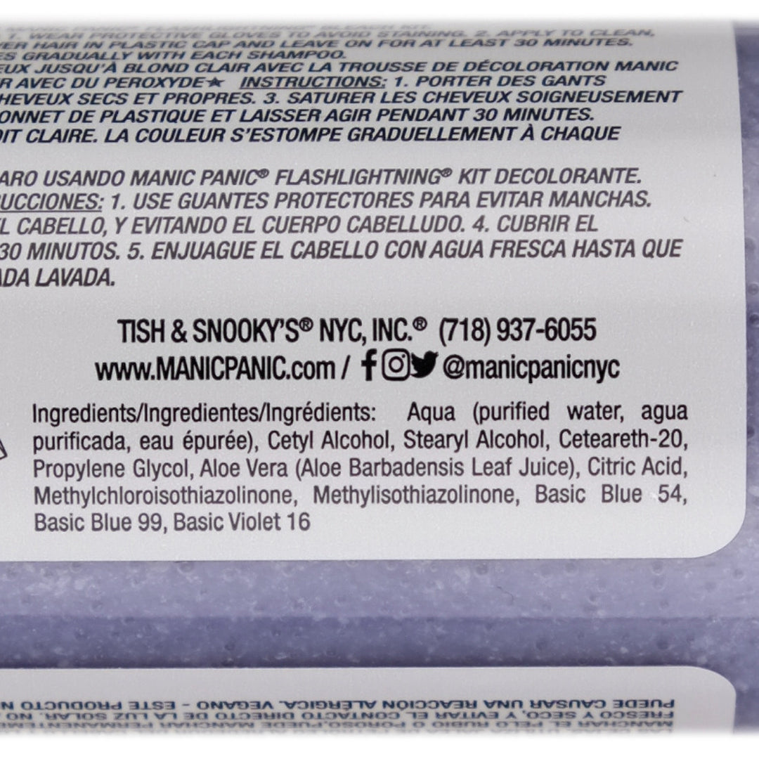 Manic Panic Virgin Snow White Toner Amplified 118ml