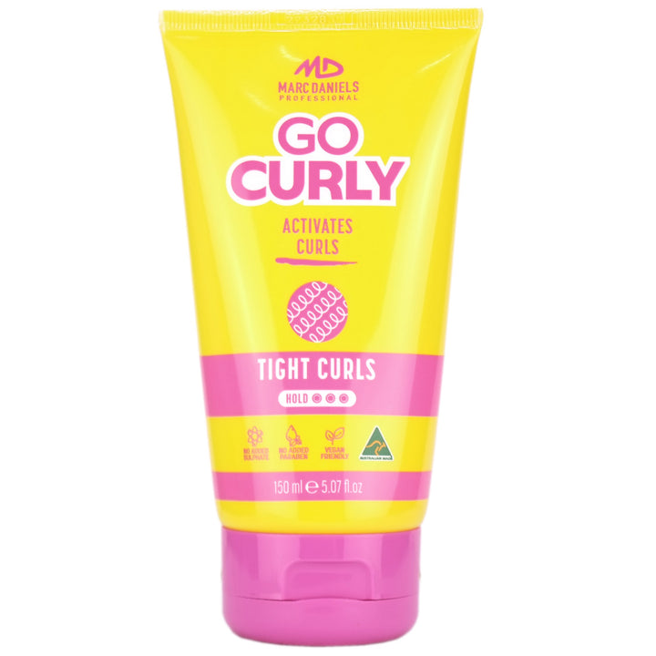 Marc Daniels Go Curly Tight Curls is used for unruly, undefined tight curls and coils. This professionally formuated cream is for maximum hold and will instantly provide perfect smooth and defrizz your curls for a flawless finish.