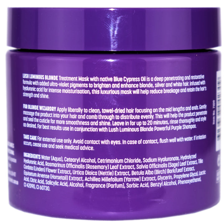 Marc Daniels Lush Luminous Blonde Deep Treatment Mask 200g