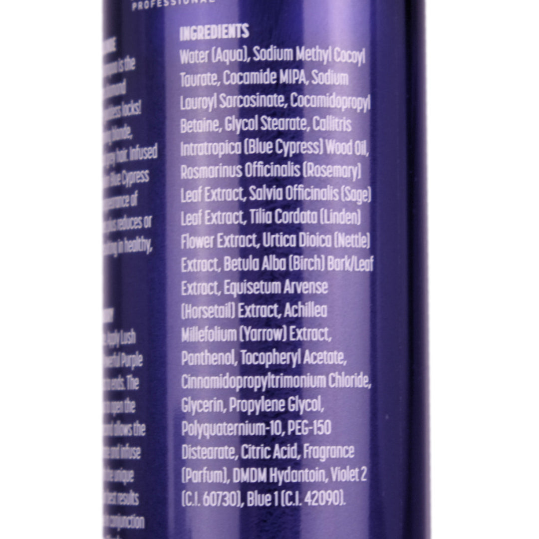 Marc Daniels Lush Luminous Blonde Shampoo Ingredients