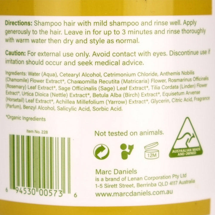 Marc Daniels Professional Intense Chamomile Conditioner 500g
