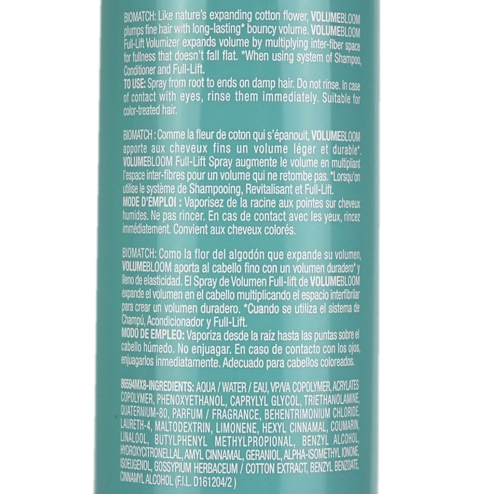 Matrix Biolage Volumebloom Volumizer Spray 250ml