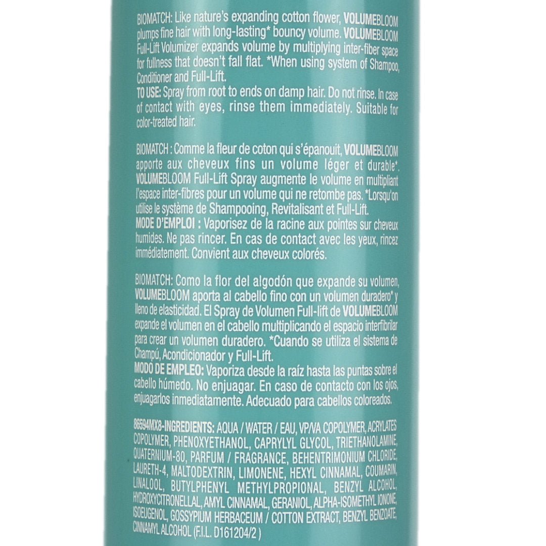 Matrix Biolage Volumebloom Volumizer Spray 250ml