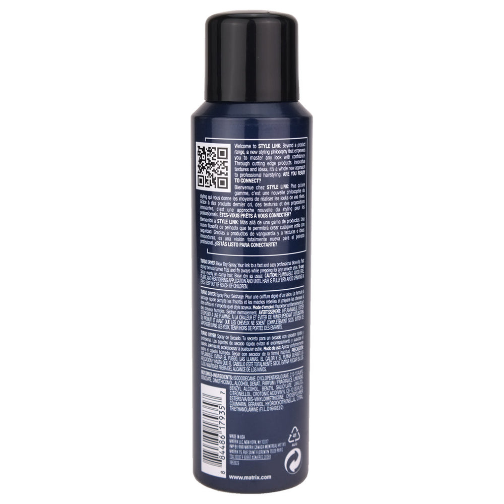 Matrix Style Link Turbo Dryer Blow Dry Spray 185ml