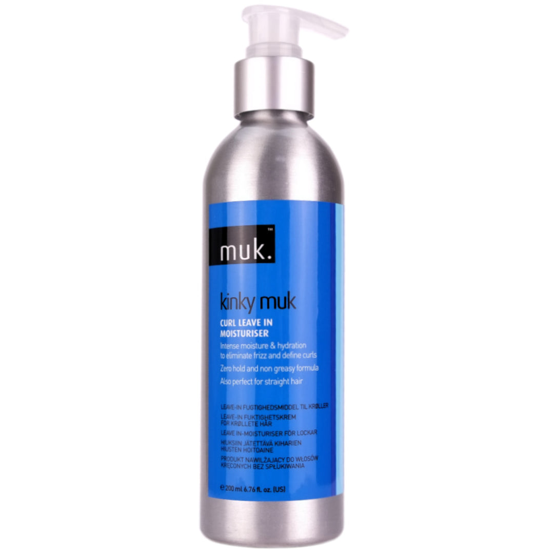 Muk. Kinky Muk Curl Leave In Moisturiser 200ml