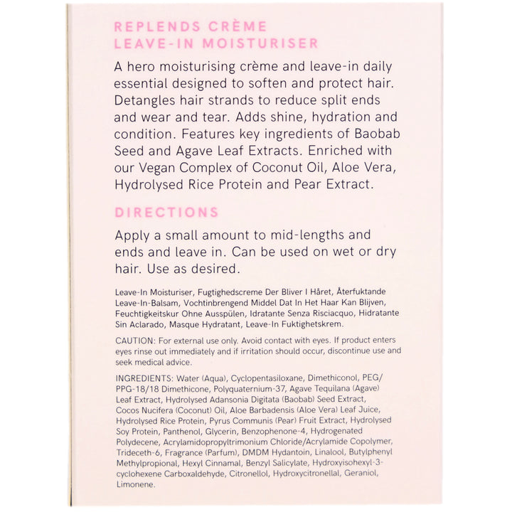 Nak Nourish Shampoo Conditioner and Replends Creme Trio