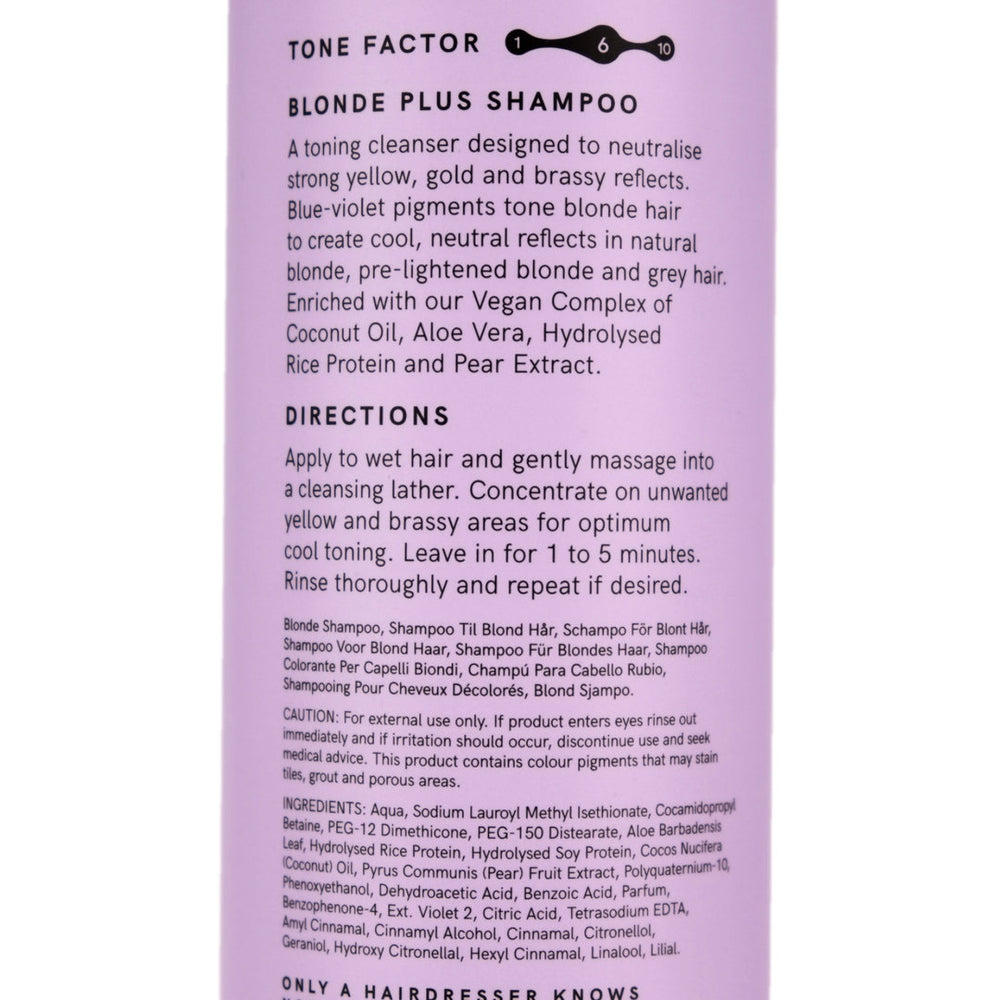 Nak Hair Blonde Plus Shampoo and Blonde Conditioner 500ml Duo
