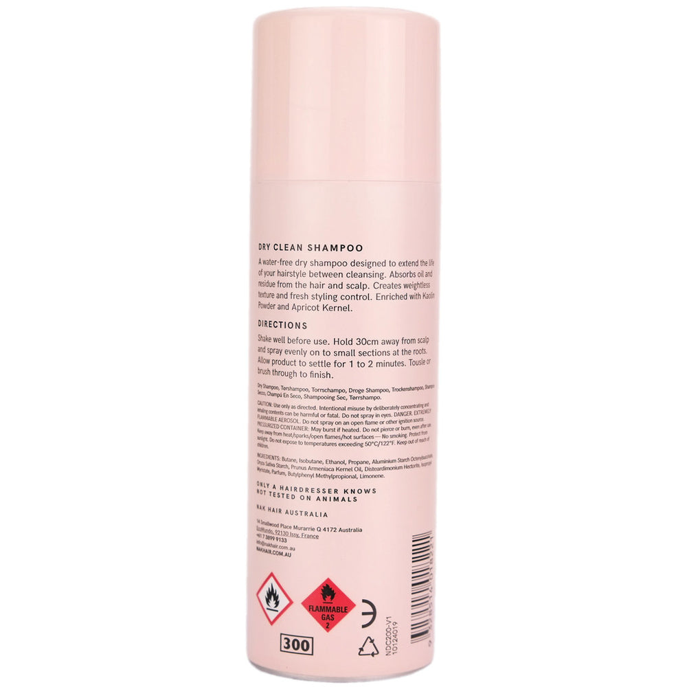 Nak Hair Dry Clean Shampoo 134g