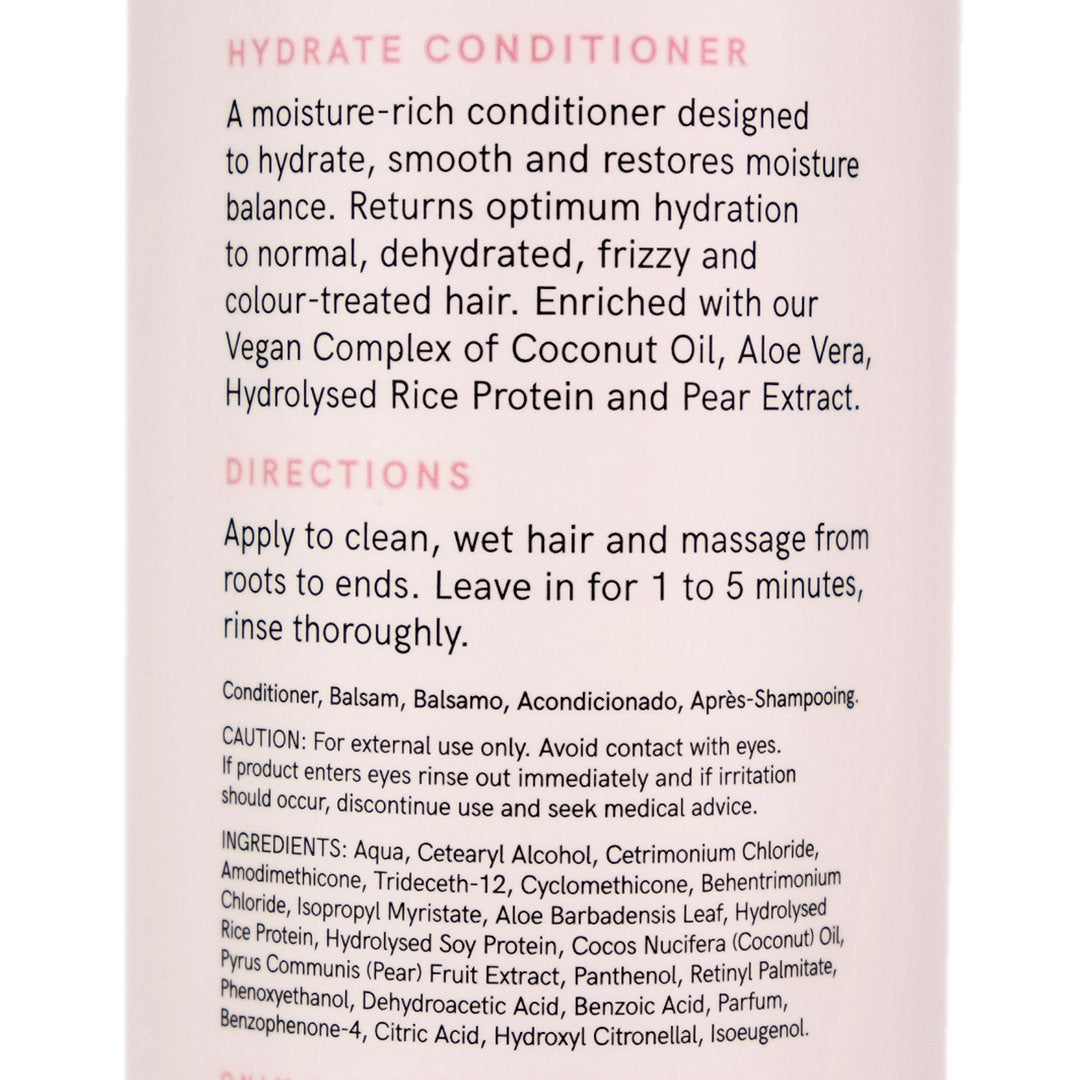 Nak Hair Hydrate Shampoo Conditioner and Ultimate Treatment Trio
