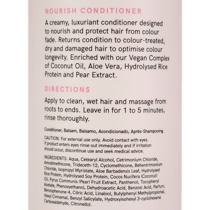 Nak Hair Nourish Shampoo and Conditioner 375ml Duo