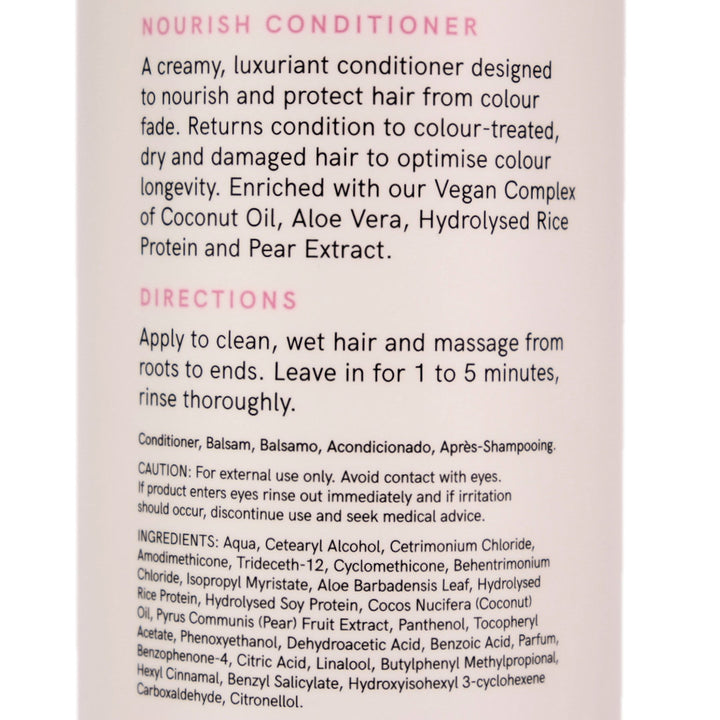 Nak Hair Nourish Shampoo and Conditioner 375ml Duo