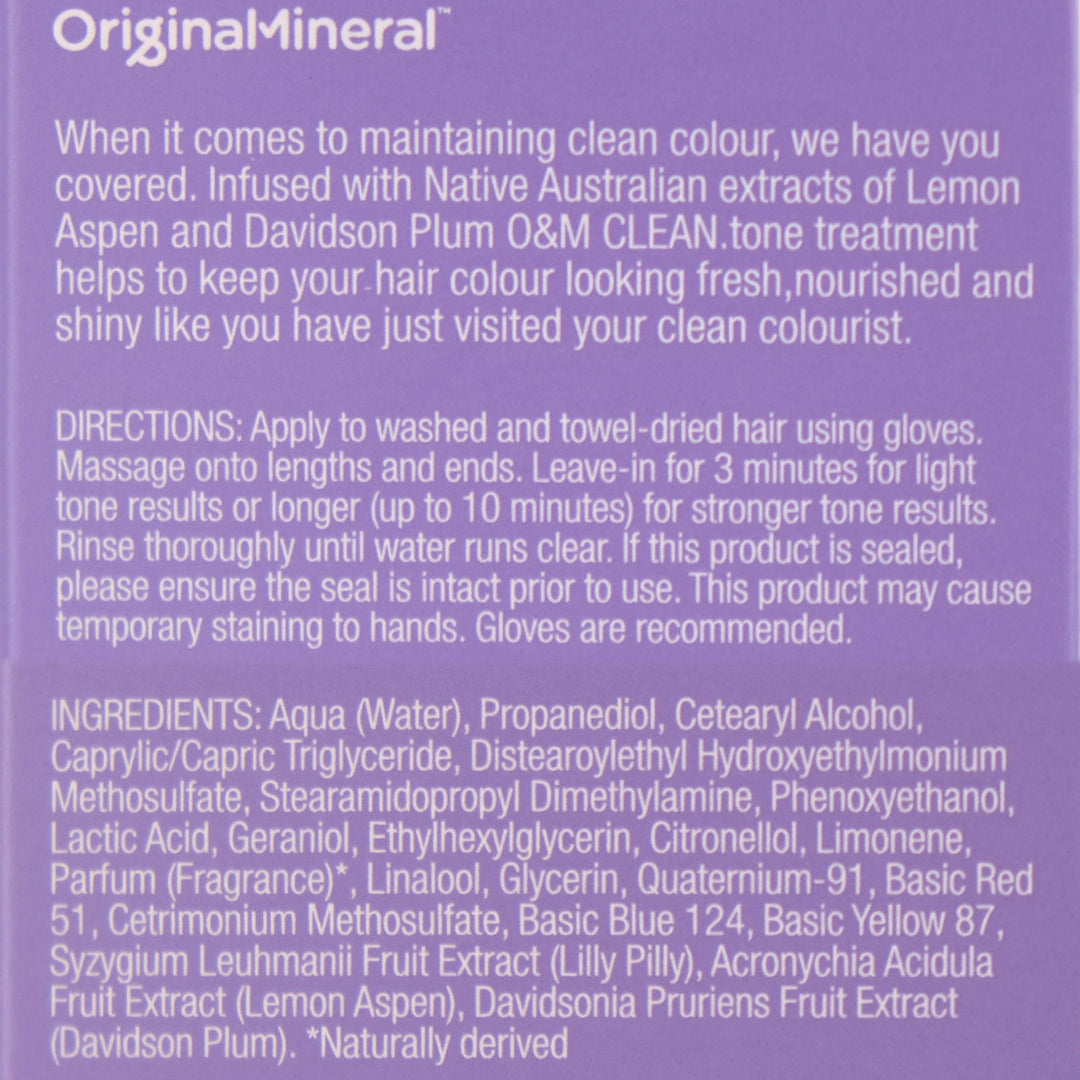 O&M Clean Tone Platinum Colour Treatment 200ml