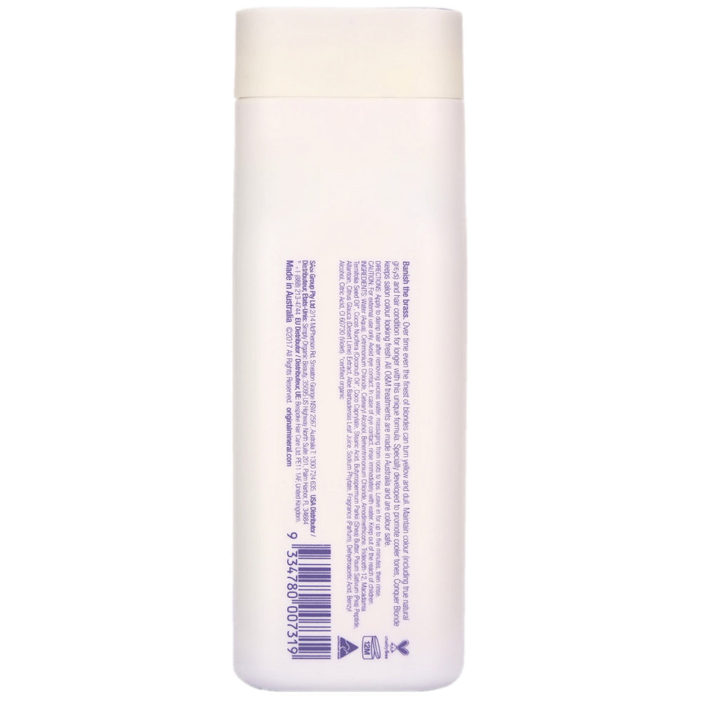 O&M Original & Mineral Conquer Blonde Silver Masque 250ml