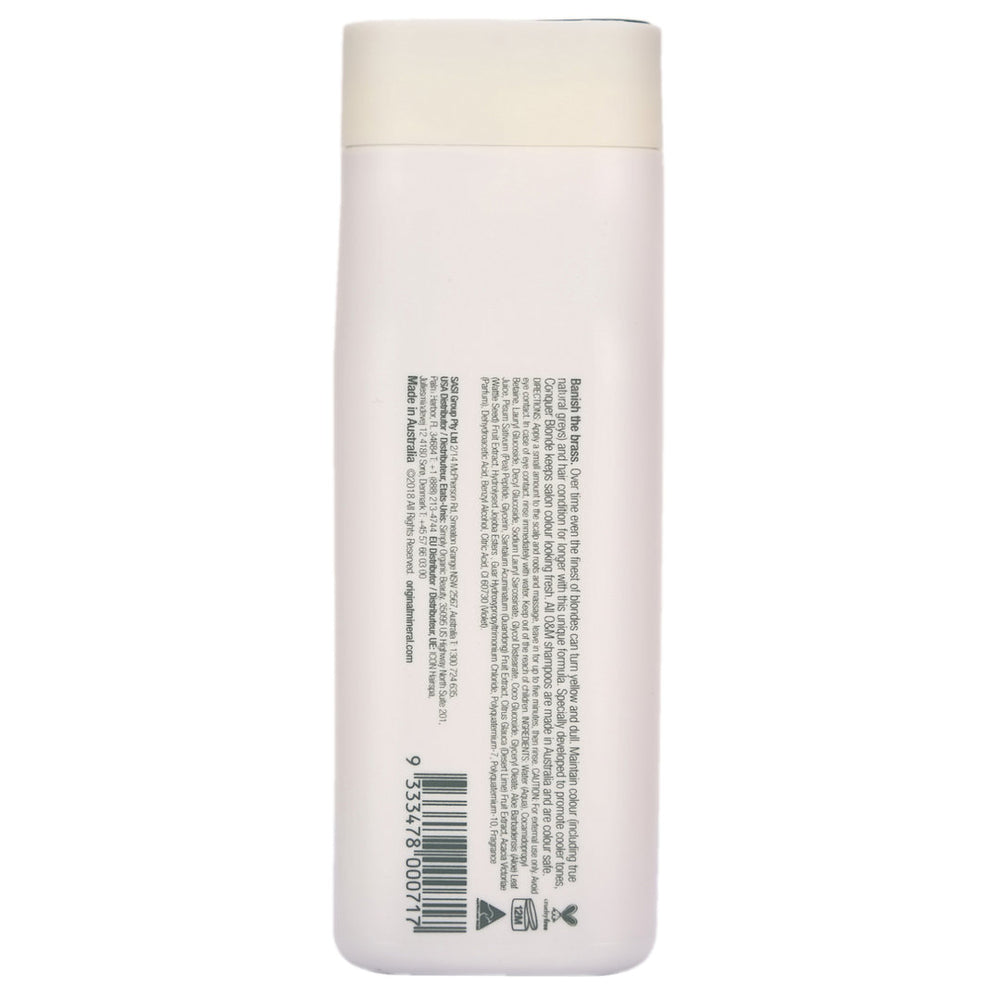 O&M Original & Mineral Conquer Blonde Silver Shampoo 250ml