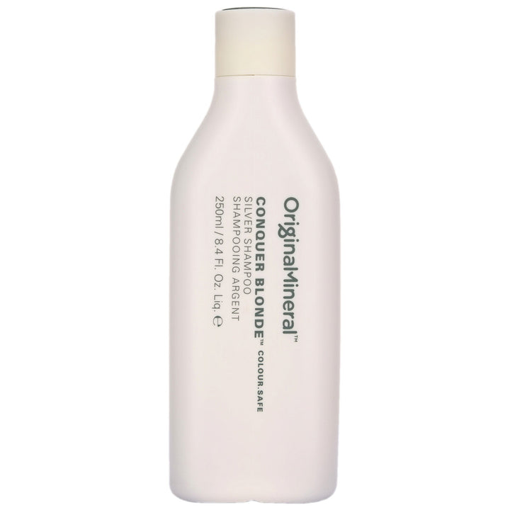 O&M Conquer Blonde Silver Shampoo helps to maintain & remove yellow, dull tones, keeping salon hair fresh for longer.