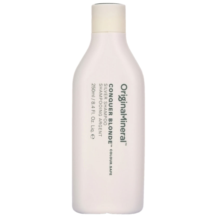 O&M Conquer Blonde Silver Shampoo helps to maintain & remove yellow, dull tones, keeping salon hair fresh for longer.