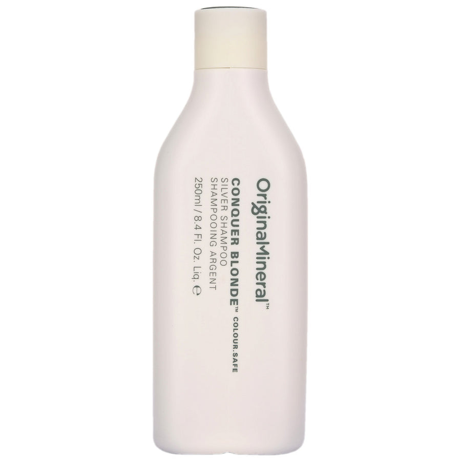 O&M Conquer Blonde Silver Shampoo helps to maintain & remove yellow, dull tones, keeping salon hair fresh for longer.