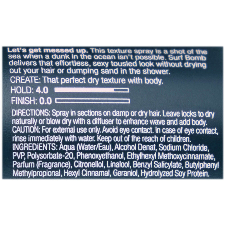 O&M Original & Mineral Surf Bomb Sea Salt Spray 150ml