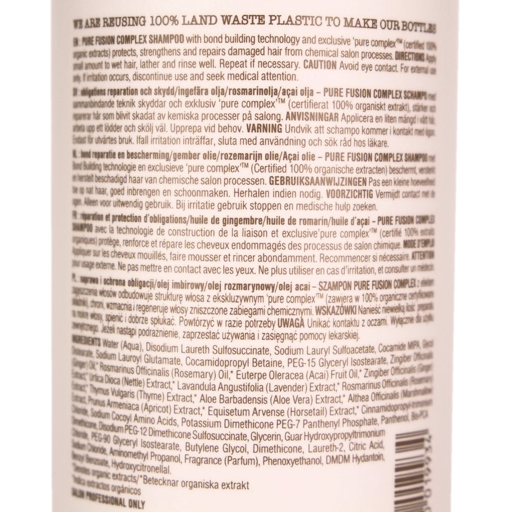 Pure Fusion Complex Shampoo 1 Litre