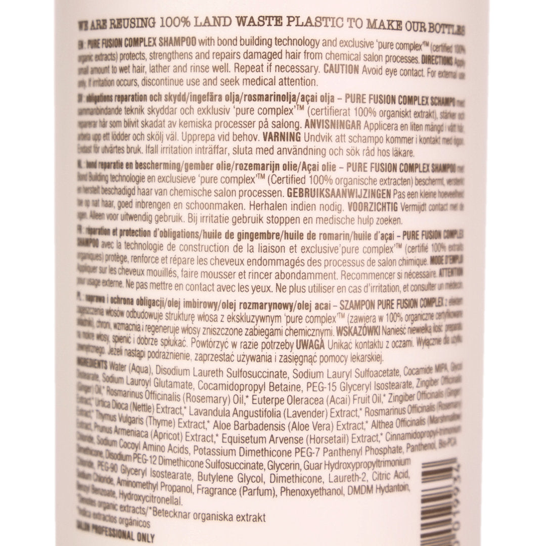 Pure Fusion Complex Shampoo 1 Litre