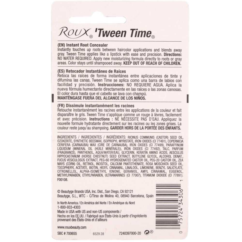 Roux Tween Time MEDIUM BROWN Hair Colour Touch-up Stick
