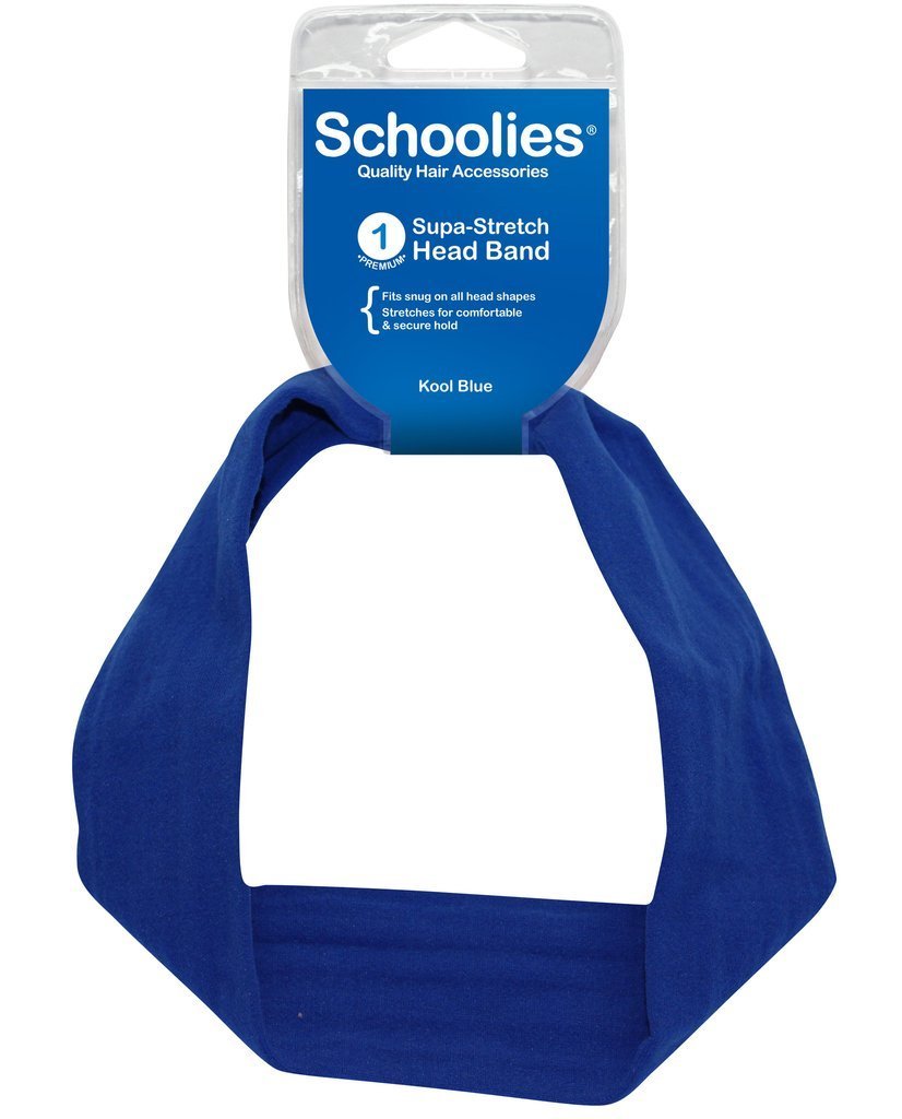 Schoolies Supa-Stretch Head Band in Various Colours