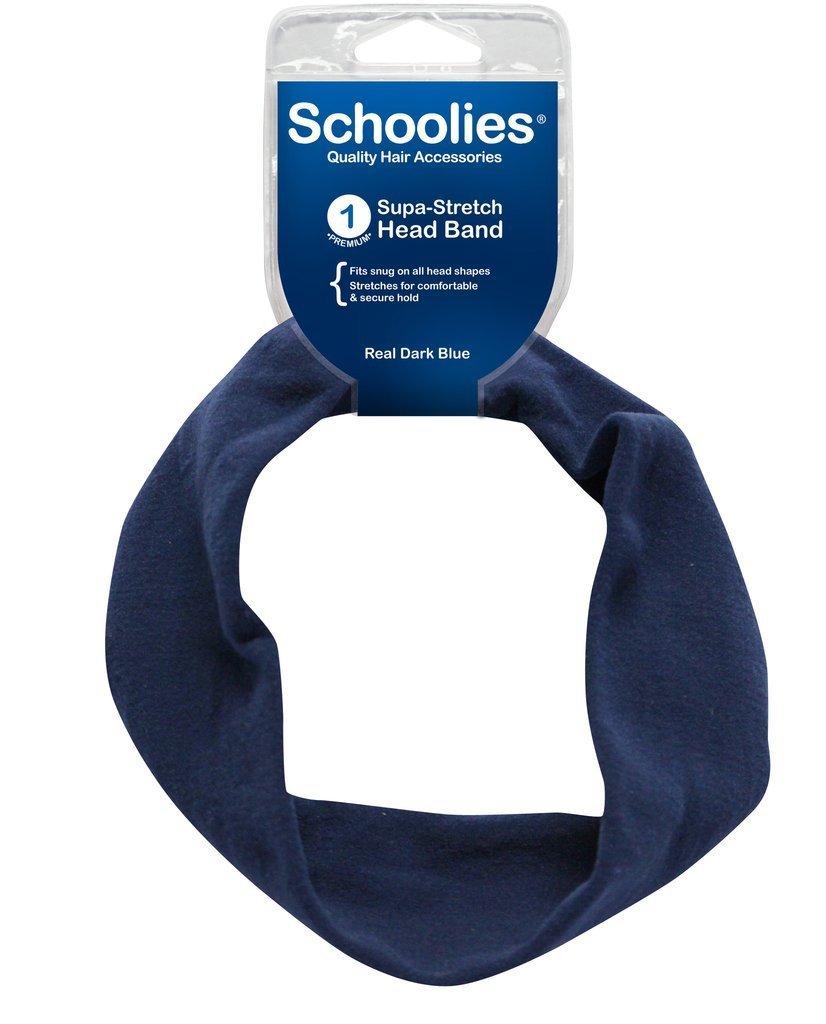 Schoolies Supa-Stretch Head Band in Various Colours