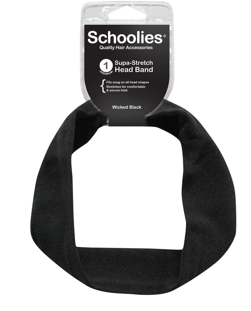 Schoolies Supa-Stretch Head Band in Various Colours