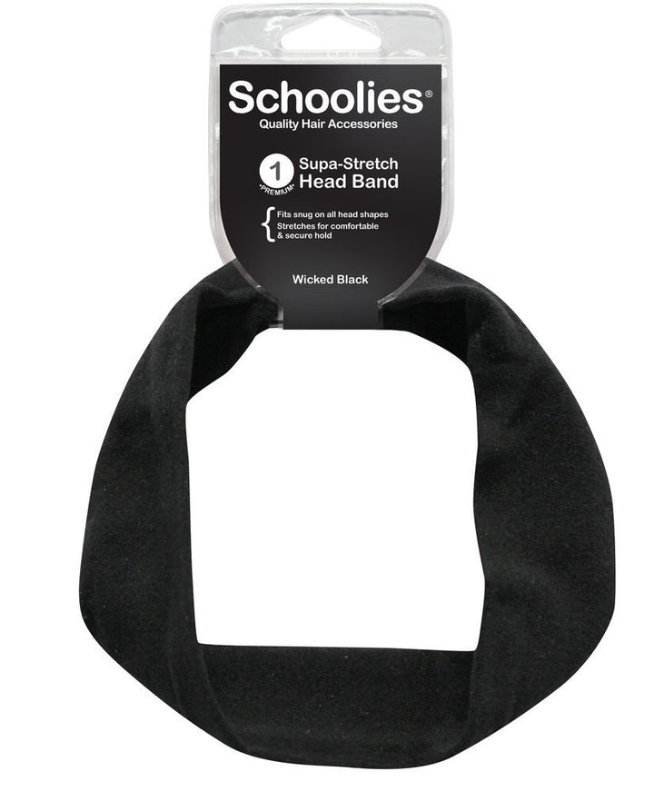Schoolies Supa-Stretch Head Band in Various Colours