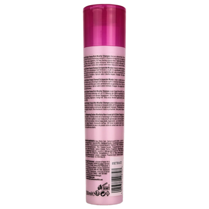 Schwarzkopf Bonacure pH 4.5 Color Freeze Rich Micellar Shampoo 250ml