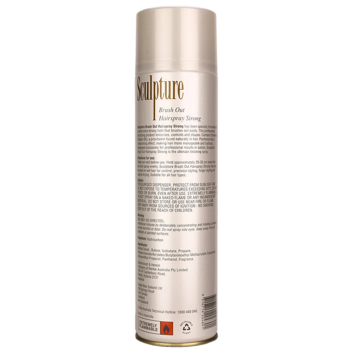 Sculpture Brush Out Hairspray 400g