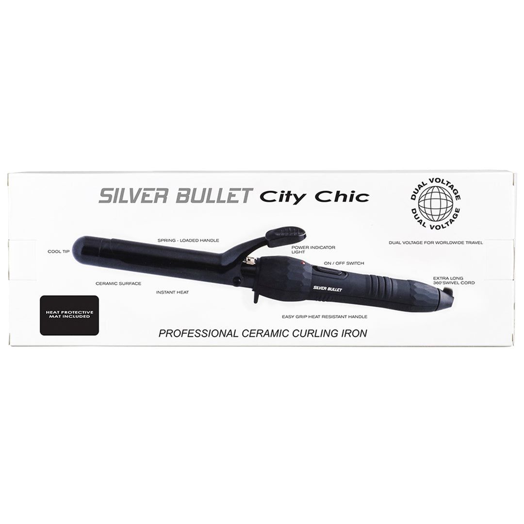 Silver Bullet City Chic Curling Iron - Various Sizes