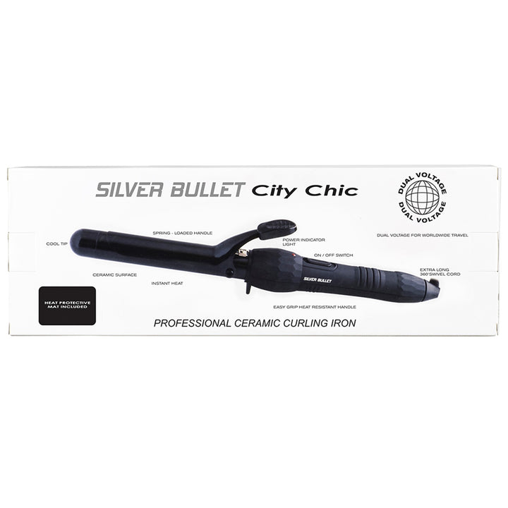 Silver Bullet City Chic Curling Iron - Various Sizes