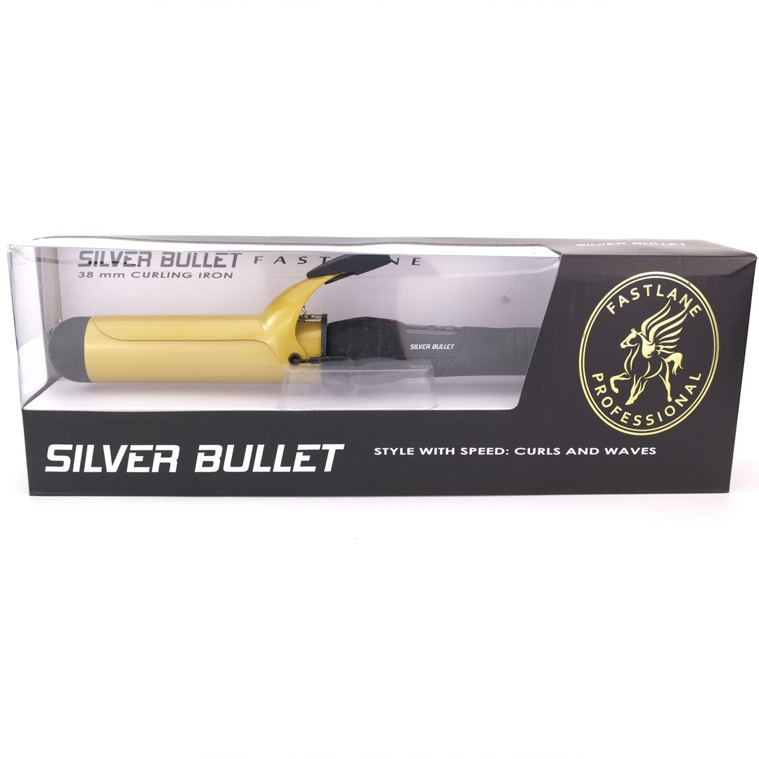 Silver Bullet Fastlane Gold Ceramic Curling Iron