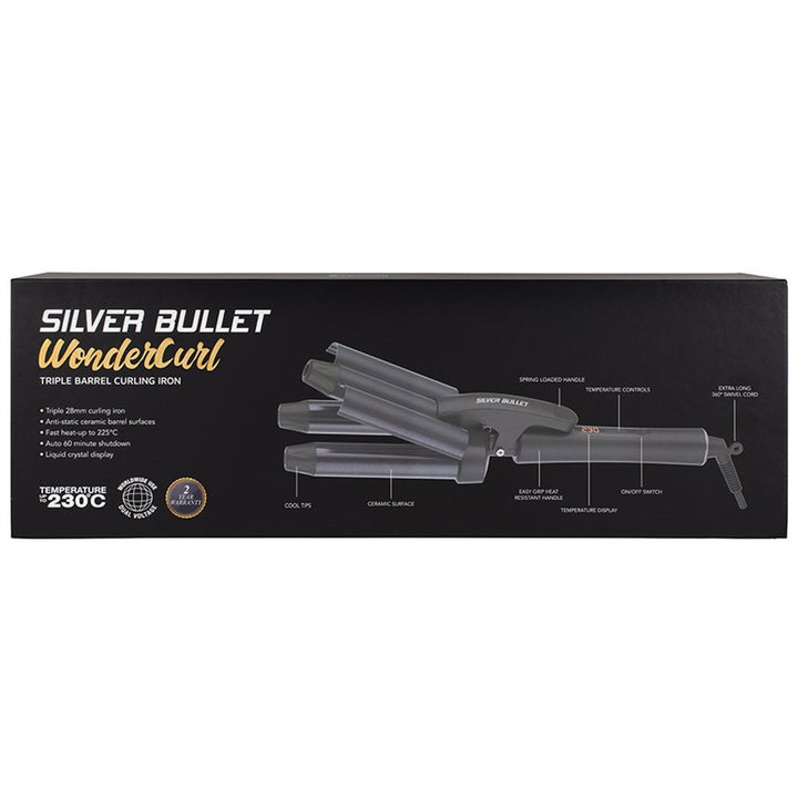 Silver Bullet WonderCurl Triple Barrel Curling Iron