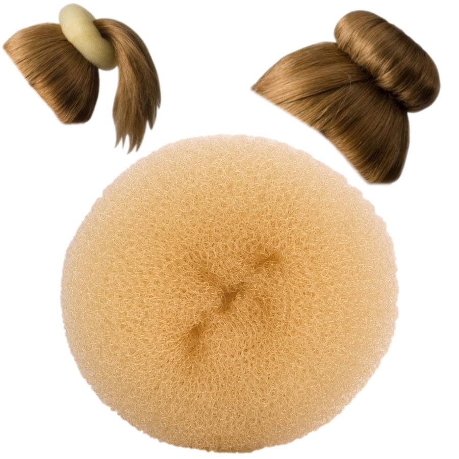 Small Blonde Hair Bun Donut