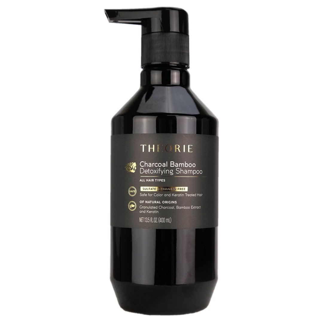 Theorie Charcoal Bamboo Detoxifying Shampoo 400ml