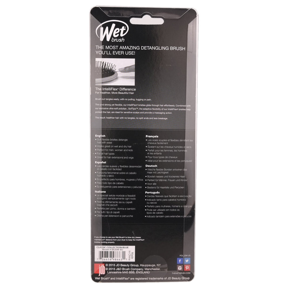 Wet Brush Classic Blue Detangle Brush