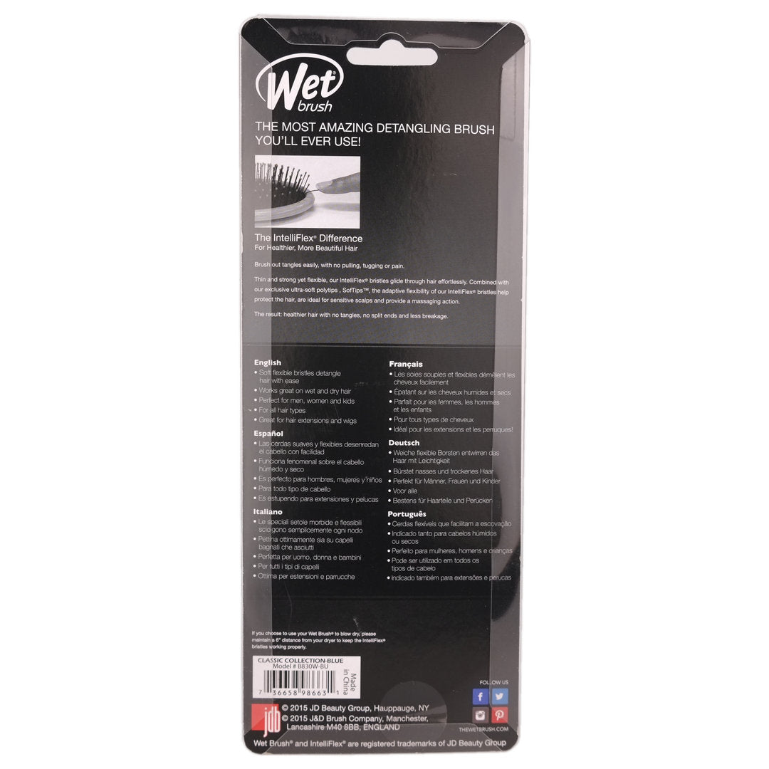 Wet Brush Classic Blue Detangle Brush