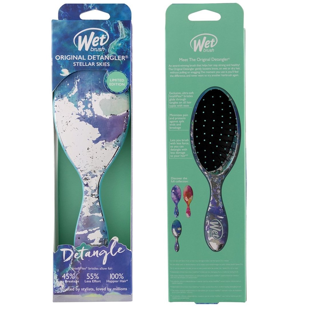 Wet Brush Original Detangler Stellar Skies - Turquoise Skies
