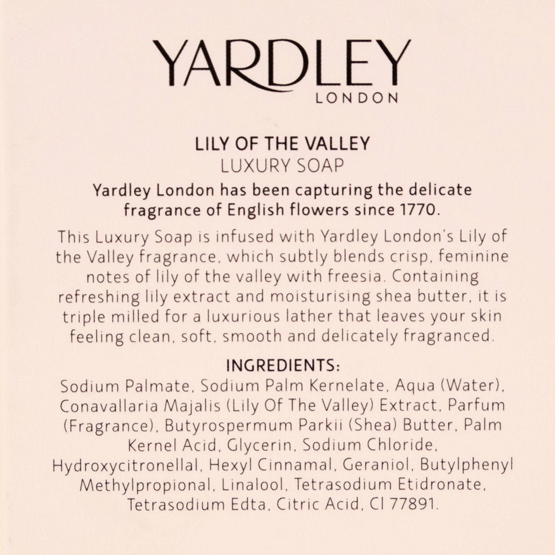Yardley London Lily Of The Valley Perfumed Talc and Luxury Soap Duo