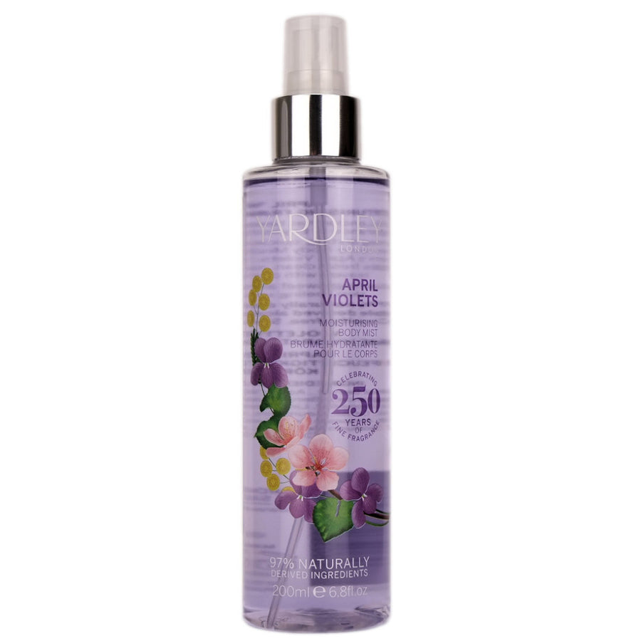 Yardley London April Violets Moisturising Body Mist 200ml