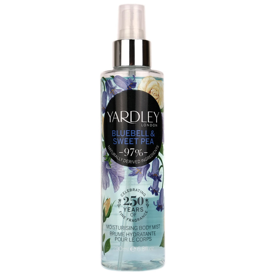 Yardley London Bluebell & Sweet Pea Moisturising Body Mist 200ml
